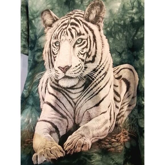 Tiger tee shirt. green - Picture 4 of 4
